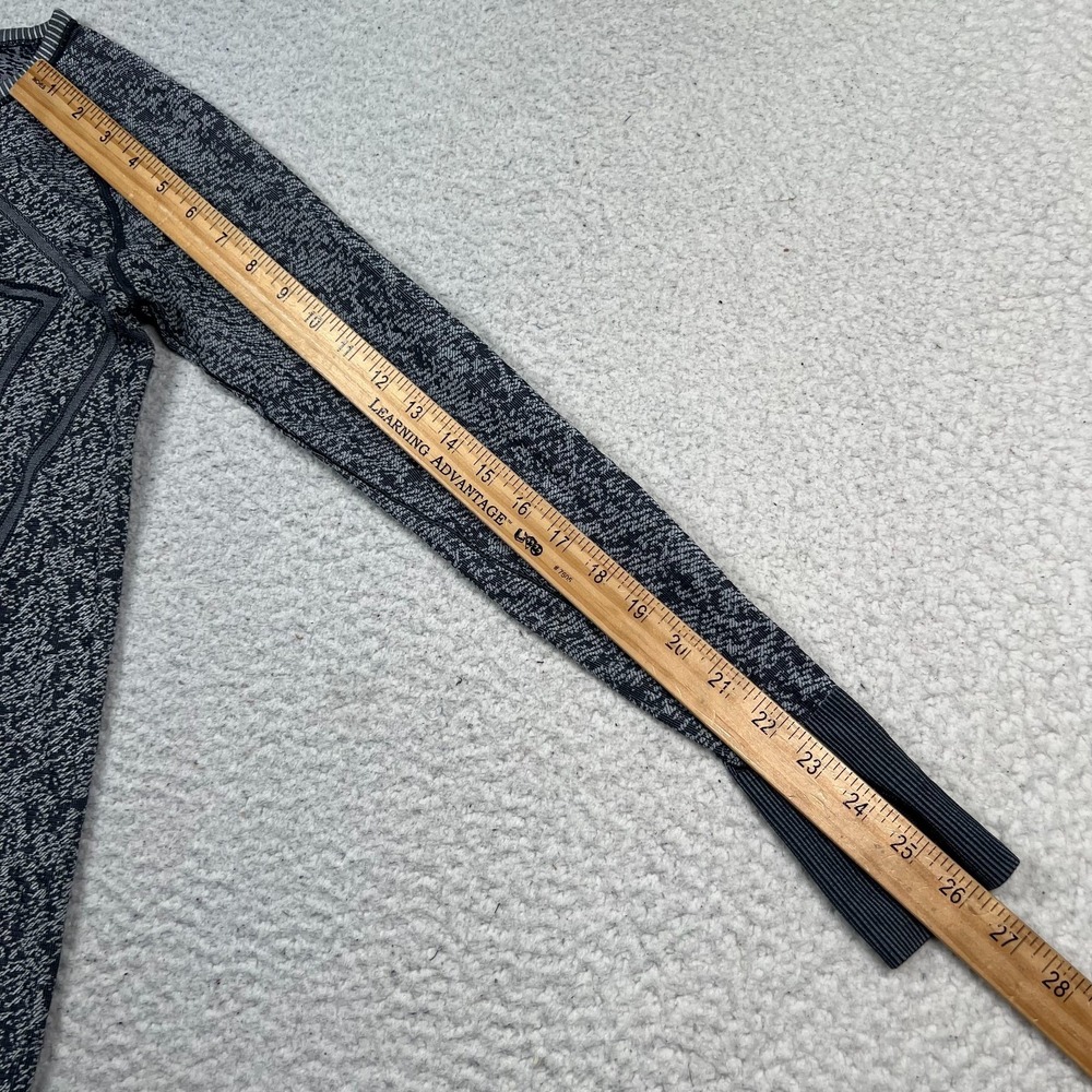 Ivivva by Lululemon Fly‎ Tech Top Girls 14 Long Sleeve Activewear Heather Gray - Picture 6 of 7